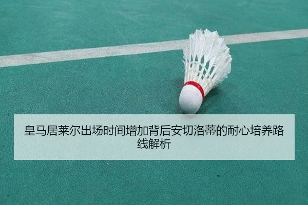 皇马居莱尔出场时间增加背后安切洛蒂的耐心培养路线解析